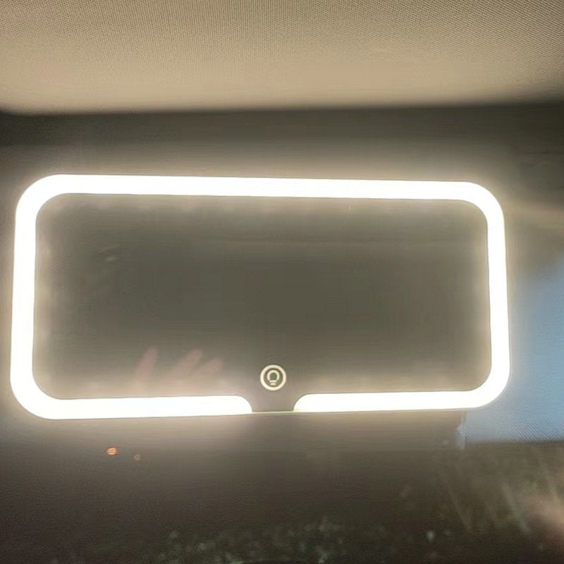 LED Sun Visor Makeup Mirror