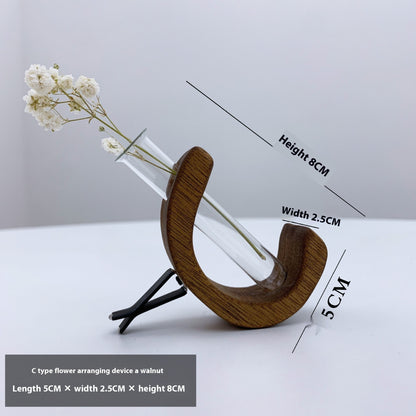 C-Shaped Car Flower Holder