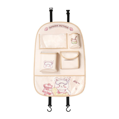 Car Seat Back Organizer – Anti-Kick & Anti-Dirt Mat