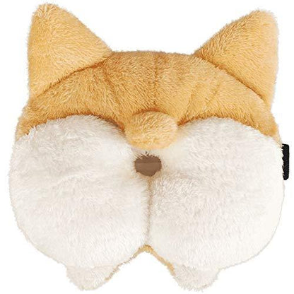 Plush Corgi Butt Tissue Box Cover – Car Armrest Organizer