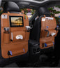 Premium Leather Car Seat Back Organizer – Stylish & Spacious Storage Bag