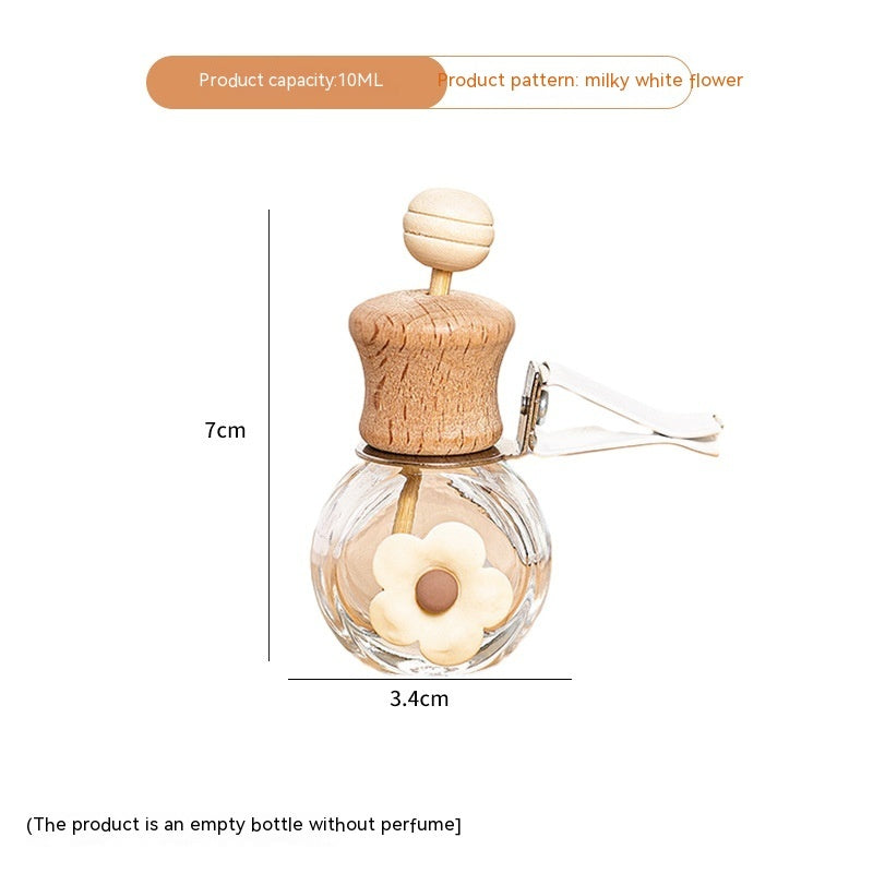 Empty Cute Cartoon Car Air Outlet Perfume Bottle – Fun & Fresh