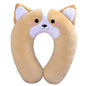 Corgi & Shiba Inu Car Pillow Set – Neck & Lumbar Support