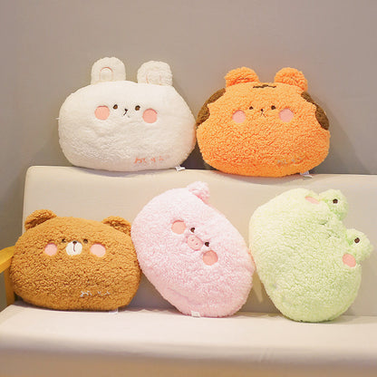 Kawaii Plush Animal Pillow – Soft & Adorable