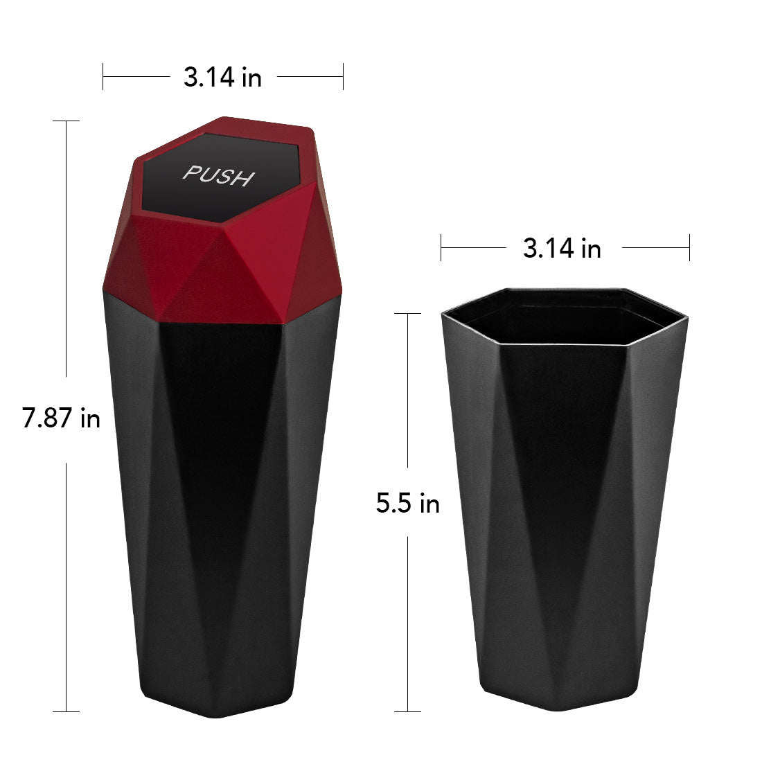 Mini Garbage Bin for Cars – Keep Your Car Clean & Tidy!