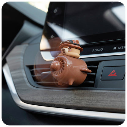 Cute Cartoon Car Air Outlet Aromatherapy – Odor Removal Ornaments