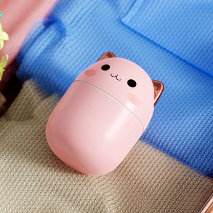 Silent USB Car Humidifier – Aromatherapy Diffuser with Ambient Light