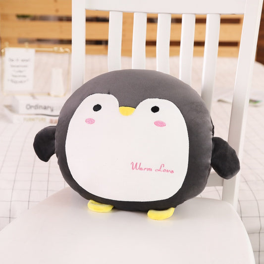 Plush Animal Hand Warmer Pillow – Cute & Cozy