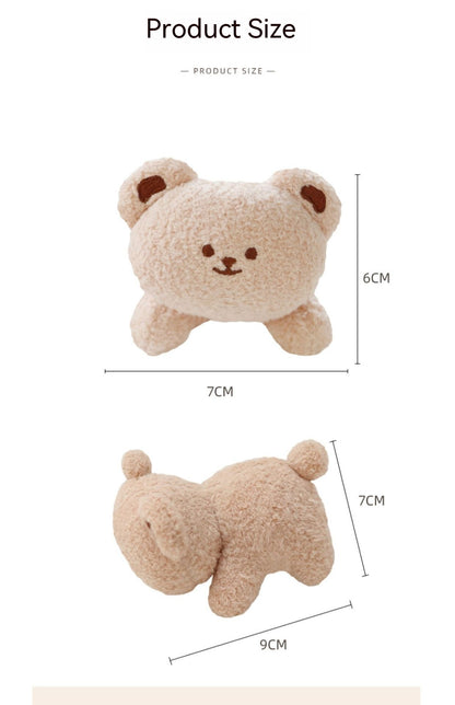 Cute Plush Car Dashboard Doll – Adorable Decor