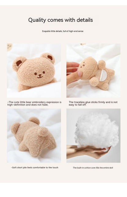 Cute Plush Car Dashboard Doll – Adorable Decor