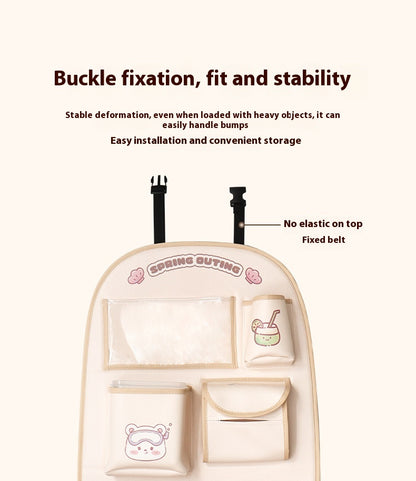 Car Seat Back Organizer – Anti-Kick & Anti-Dirt Mat