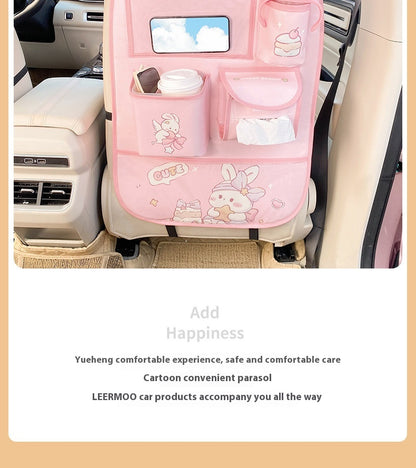 Car Seat Back Organizer – Anti-Kick & Anti-Dirt Mat