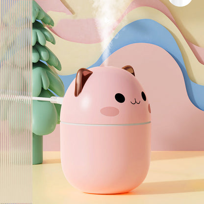 Silent USB Car Humidifier – Aromatherapy Diffuser with Ambient Light
