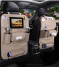 Premium Leather Car Seat Back Organizer – Stylish & Spacious Storage Bag