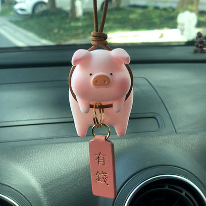 Pig Cartoon Car Accessories