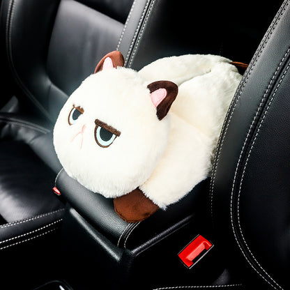 Cartoon Car Armrest Tissue Box