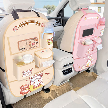 Car Seat Back Organizer – Anti-Kick & Anti-Dirt Mat