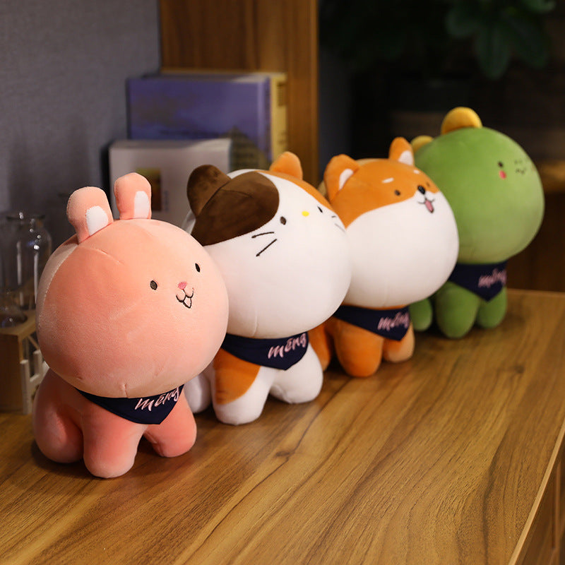 Cute Plush Animal Toy – Cartoon Design