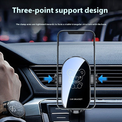 Cute Cartoon Multifunctional Car Phone Holder