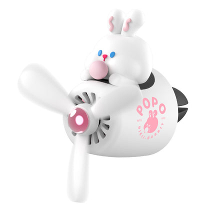Sky Pilot Bear Car Vent Clip – Spinning Plane Aromatherapy