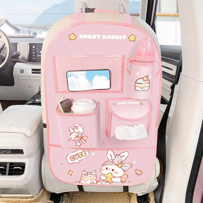 Car Seat Back Organizer – Anti-Kick & Anti-Dirt Mat