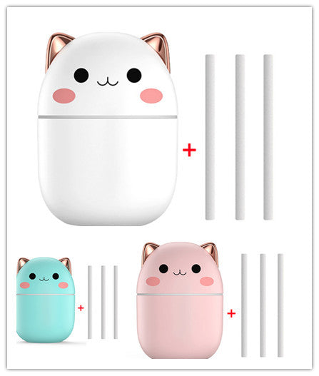 Silent USB Car Humidifier – Aromatherapy Diffuser with Ambient Light