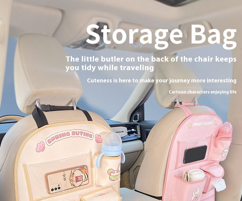 Car Seat Back Organizer – Anti-Kick & Anti-Dirt Mat
