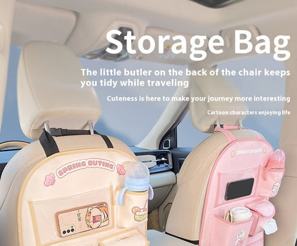 Car Seat Back Organizer – Anti-Kick & Anti-Dirt Mat