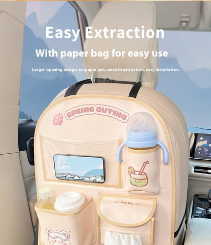 Car Seat Back Organizer – Anti-Kick & Anti-Dirt Mat