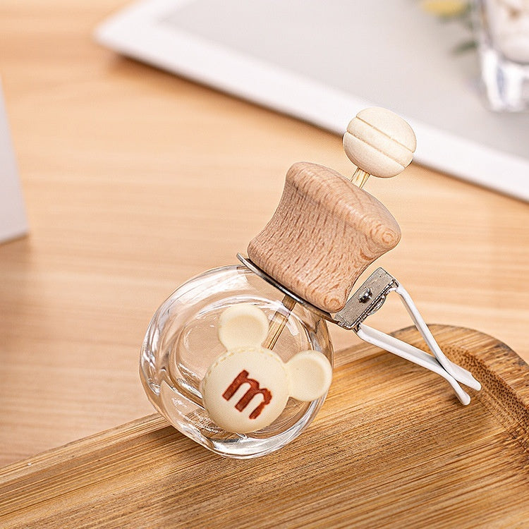Empty Cute Cartoon Car Air Outlet Perfume Bottle – Fun & Fresh