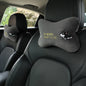 Animal Headrest & Seatbelt Strap Cute Cushion Set