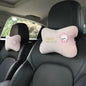 Animal Headrest & Seatbelt Strap Cute Cushion Set