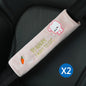 Animal Headrest & Seatbelt Strap Cute Cushion Set