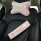 Animal Headrest & Seatbelt Strap Cute Cushion Set