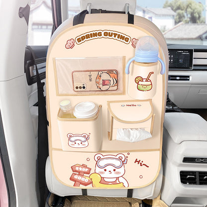 Car Seat Back Organizer – Anti-Kick & Anti-Dirt Mat