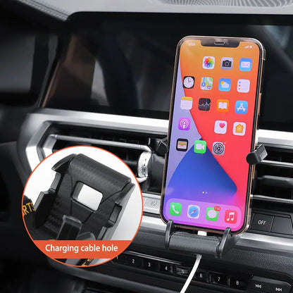 Racing Seat Car Phone Holder – 360° Air Vent Mount