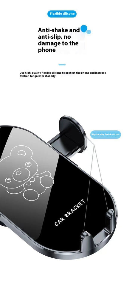 Cute Cartoon Multifunctional Car Phone Holder