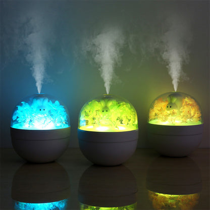 Mini USB Humidifier – Cool Mist Aromatherapy for Car & Home