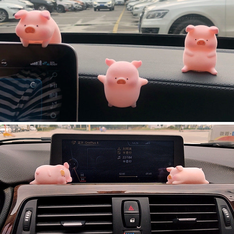 Pig Cartoon Car Accessories