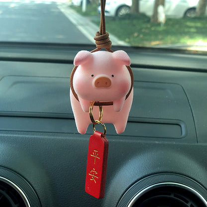 Pig Cartoon Car Accessories