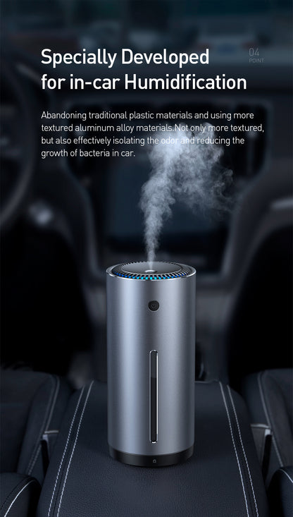 Portable Car Humidifier BASEUS – Portable Air Moisturizer for a Fresh and Comfortable Drive