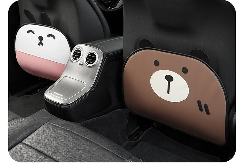 Car Seat Back Organizer – Protective Rear Seat Pad