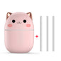 Silent USB Car Humidifier – Aromatherapy Diffuser with Ambient Light